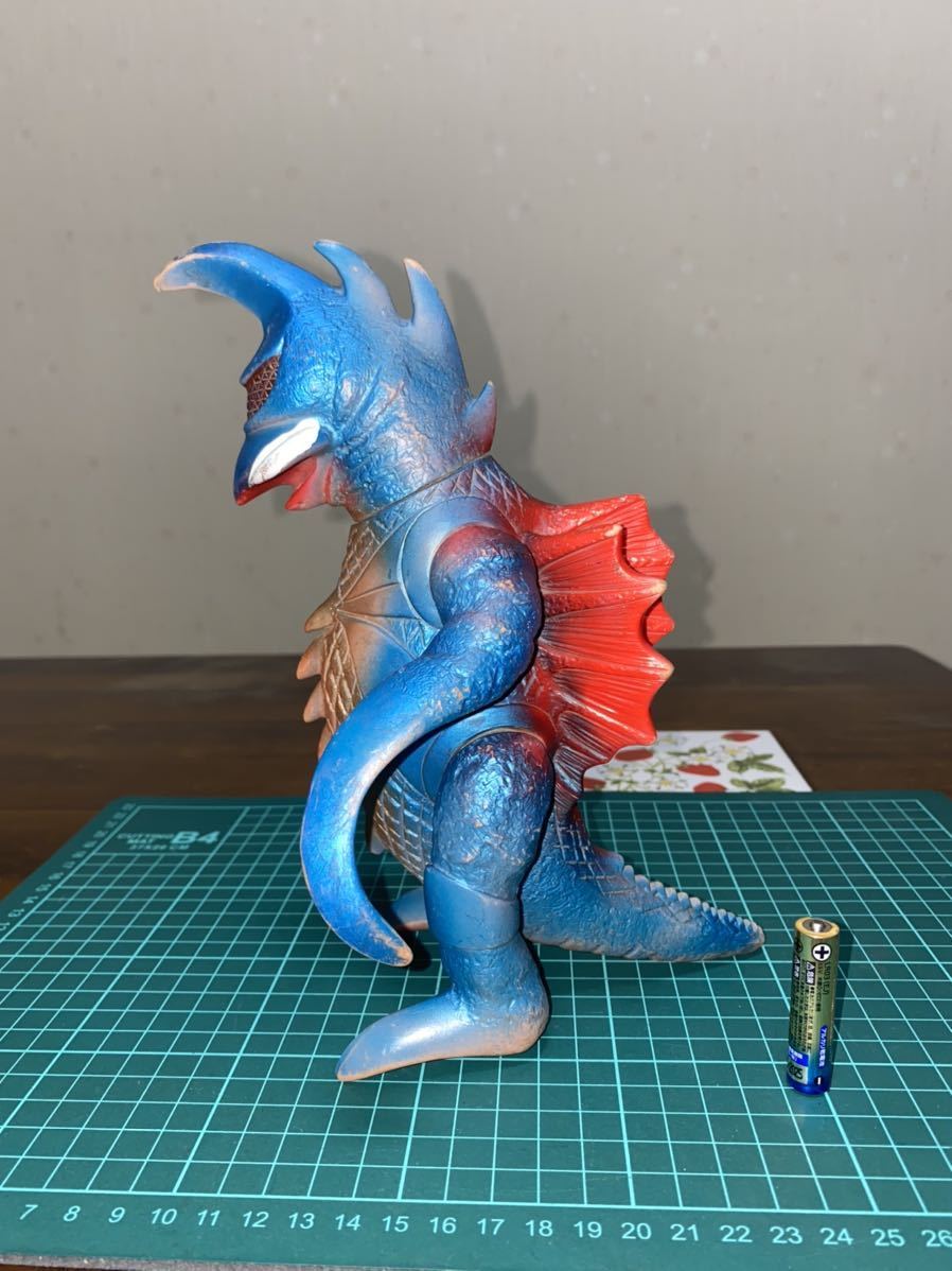 昭和 ソフビ ブルマァク ガイガン 東宝 当時物 レトロ ゴジラ対