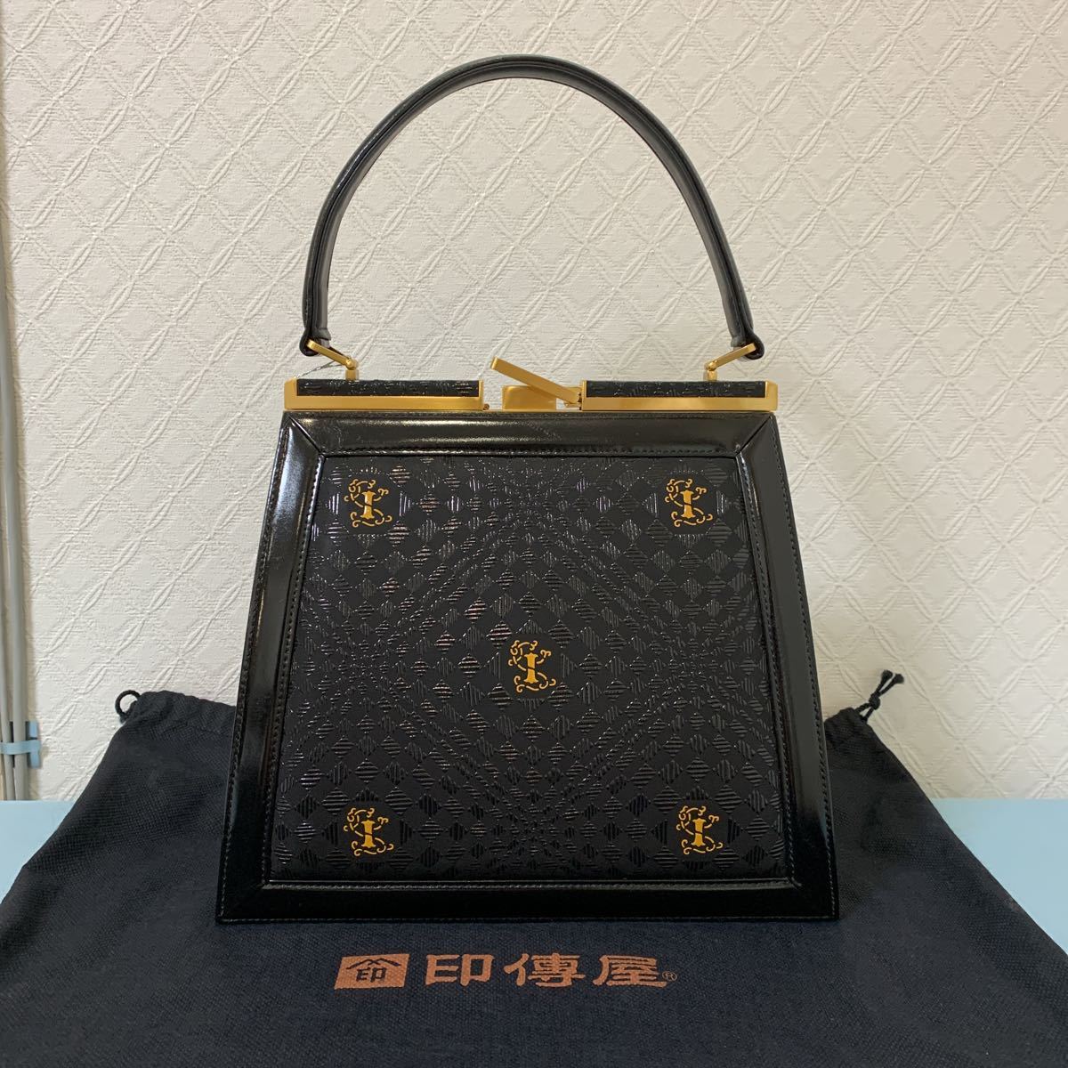 甲州印伝 > 《印傳屋》上原勇七 バッグ類 印傳屋 印伝 ハンドバッグ 