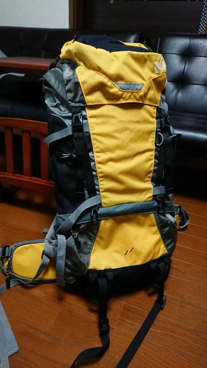 MILLET SAAS FeeⅡ30 トレッキングリュック 良品 イエロー×グレー