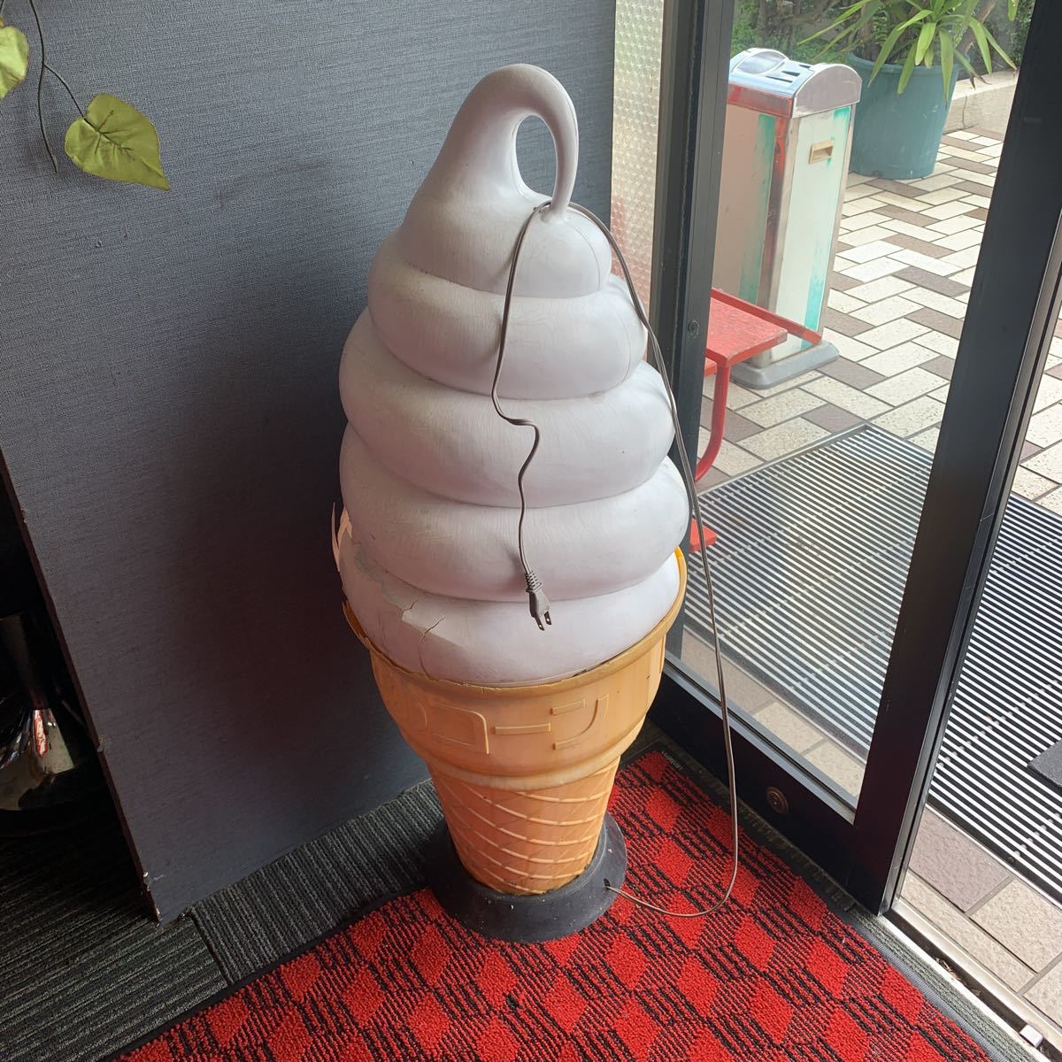 NISSEI ソフトクリーム 店舗用装飾4枚 【公式通販】