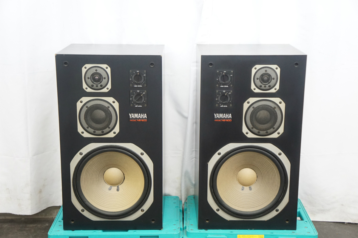 YAMAHA ヤマハ NS-600 3Way スピーカーペア シリアル同番 □a10781717Sa YAMAHA | ペア ブックシェルフ型スピーカー NS-600A(ペア) オーディオ