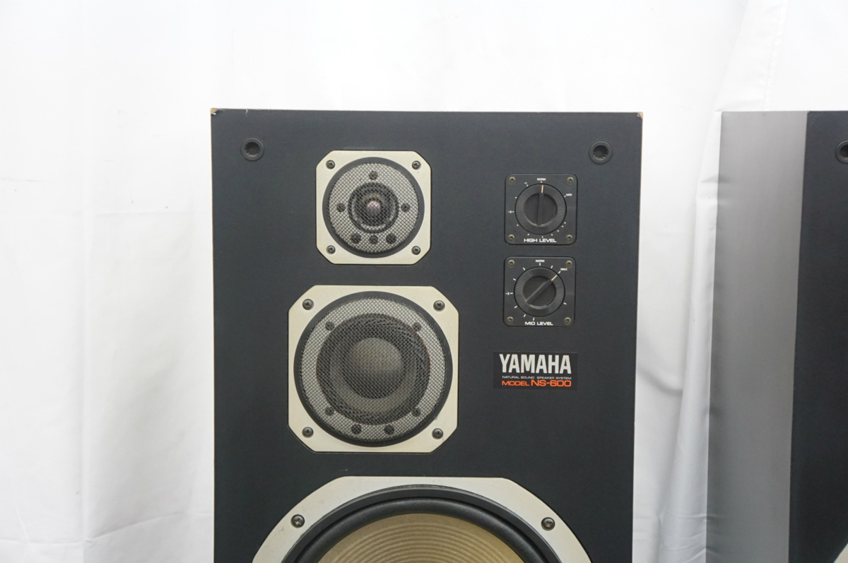 YAMAHA ヤマハ NS-600 3Way スピーカーペア シリアル同番 □a10781717Sa YAMAHA | ペア ブックシェルフ型スピーカー NS-600A(ペア) オーディオ