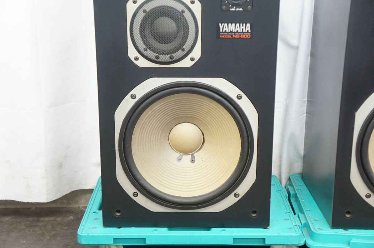 YAMAHA ヤマハ NS-600 3Way スピーカーペア シリアル同番 □a10781717Sa YAMAHA | ペア ブックシェルフ型スピーカー NS-600A(ペア) オーディオ
