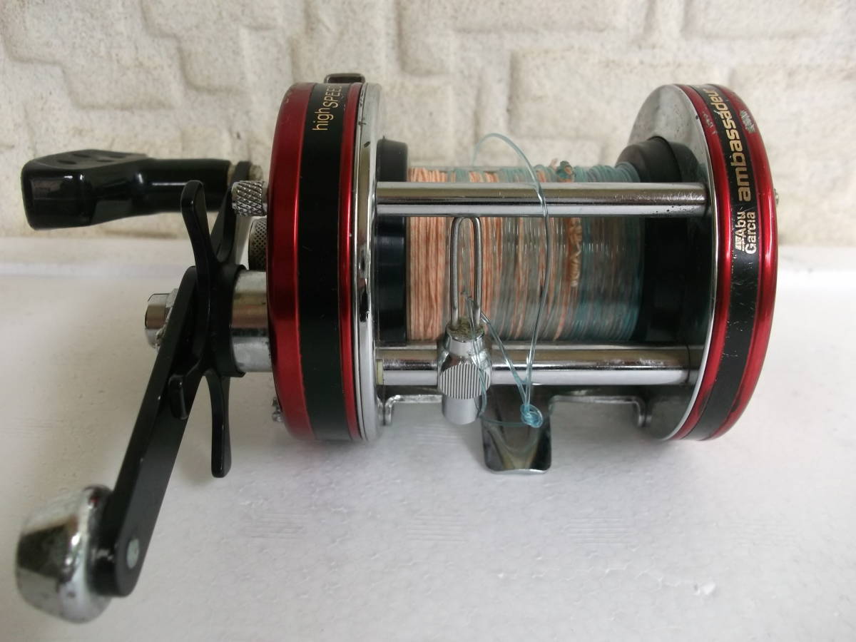 数量限定，限定SALE Abu Garcia アブ ガルシア ambassadeur アンバサダー 7000C ハイスピード レッド み クラッチ ドラグ調整 比較的キレイ(アブガルシア)｜売買されたオークション情報、yahooの商品情報をアーカイブ公 アブガルシア