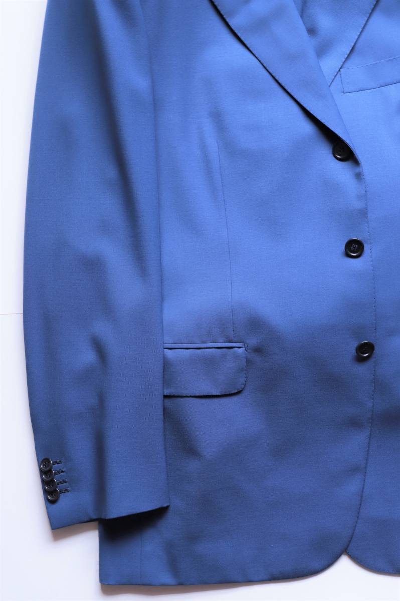 約100万 世界一の既製服 Brioni ブリオーニ スミズーラ 最高級super150 S ブルー スーツ 52 キートン好きへ 男性用 売買されたオークション情報 Yahooの商品情報をアーカイブ公開 オークファン Aucfan Com