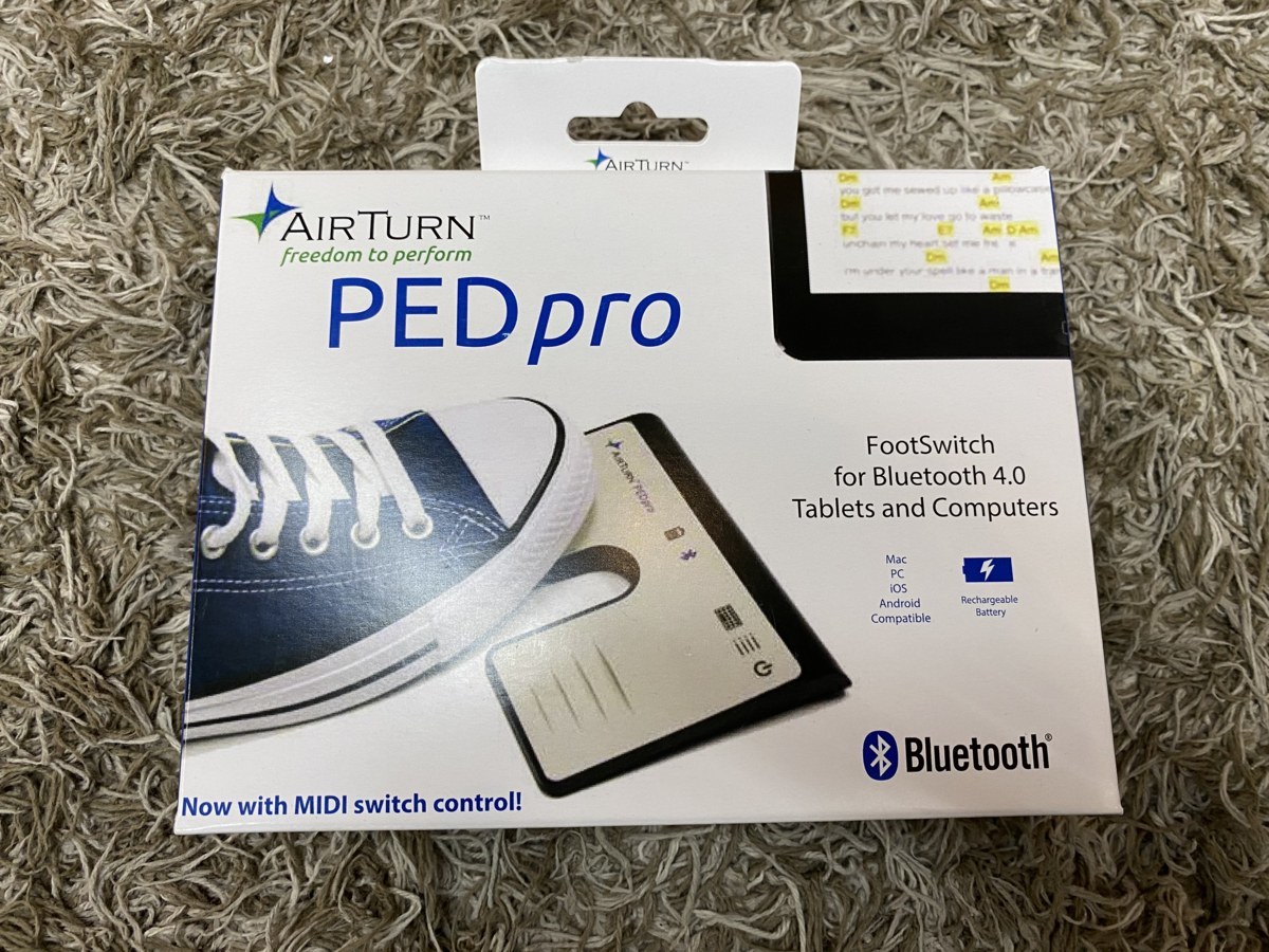 AirTurn PEDpro Bluetooth | レビュー電子書籍や楽譜だけじゃない