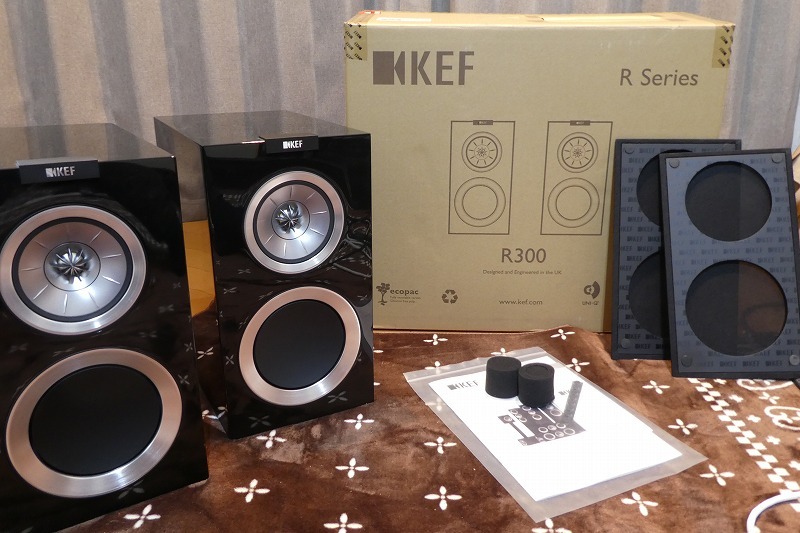 R300 ピアノブラック スピーカー KEF ペア まで」KEF 9⁄17 名機⁄希少KEF