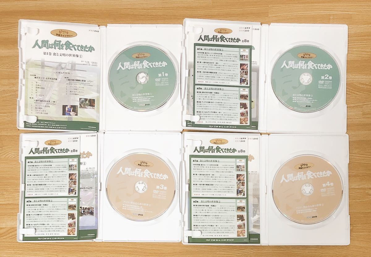 人間は何を食べてきたか DVD-BOX 全8巻 スタジオジブリ 高畑勲