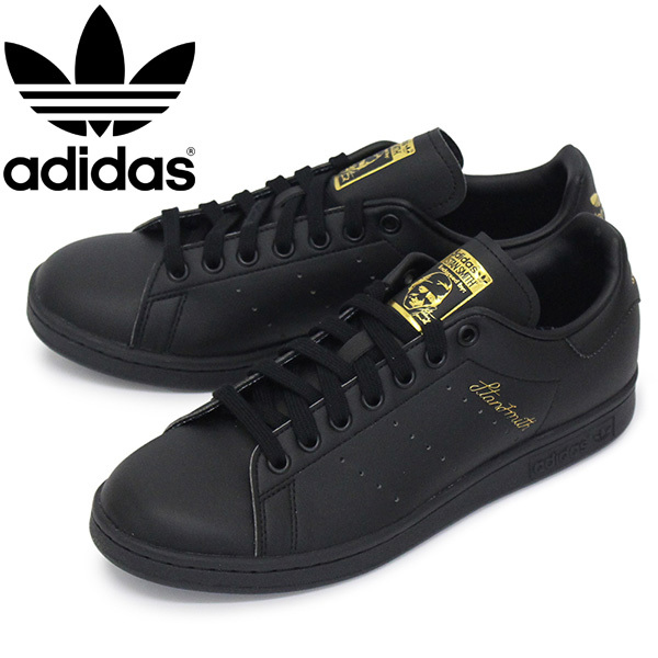 セール，大得価 正規 adidas アディダス GZ7793 STAN SMITH スタンスミス スニーカー コアブラックxコアブラックxゴールドメタリック AD095 27.0cm(27.0cm)｜売買されたオークション情報、yahooの商品情報をアーカイブ公 27.0cm