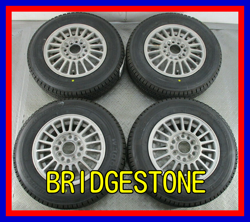 ■中古タイヤホイール■　BRIDGESTONE 12インチ 4.5J +45 4H マルチ 100 110 114.3 BRIDGESTONE W300 145R12 6PR LT 激安 送料無料 I218