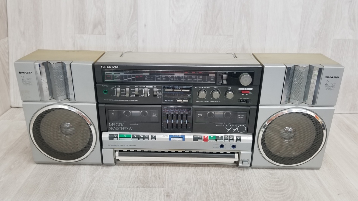 メロディーサーチャー MR-990 ラジカセ レトロ MR-990 SHARP シャープ