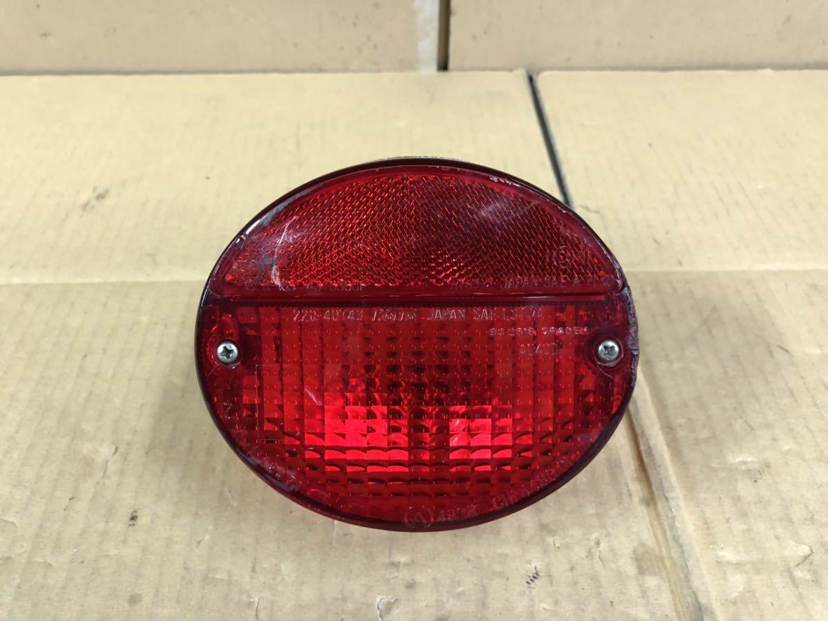 【当時もの箱付き】カワサキ KHSS テールランプ カバー 得価，豊富な カワサキ Z1 Z2 KH 純正 テール ランプ ライト 250 400