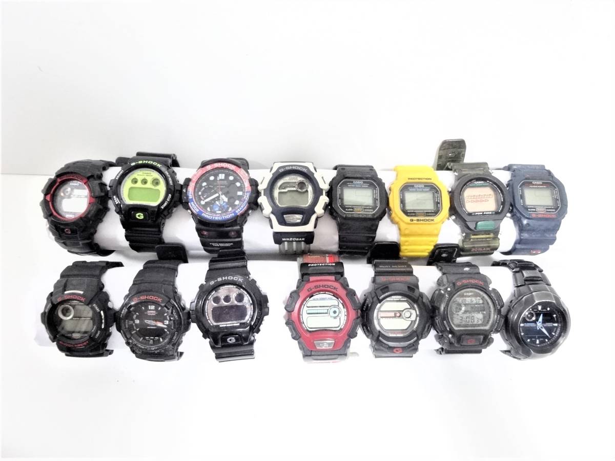 CASIO カシオ G-SHOCK Gショック 15個 まとめ　動作未確認　S7233