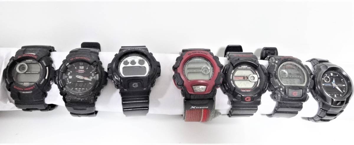 CASIO カシオ G-SHOCK Gショック 15個 まとめ　動作未確認　S7233