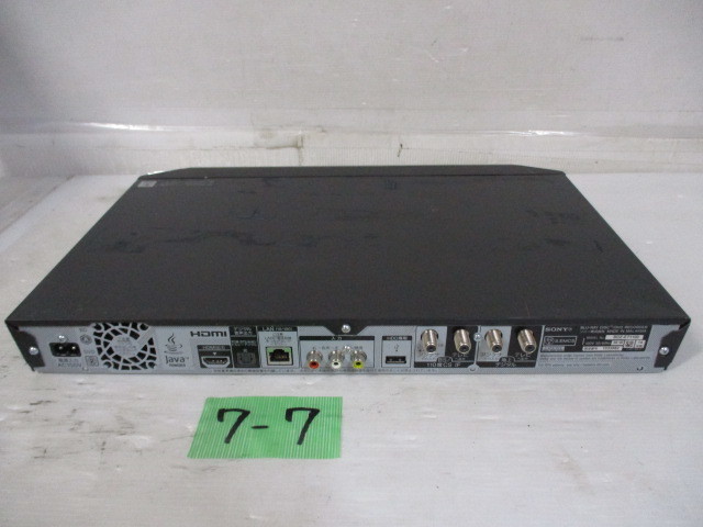 BDZ-ET1100 ソニー ブルーレイディスクレコーダー SONY 1TB ブルーレイ