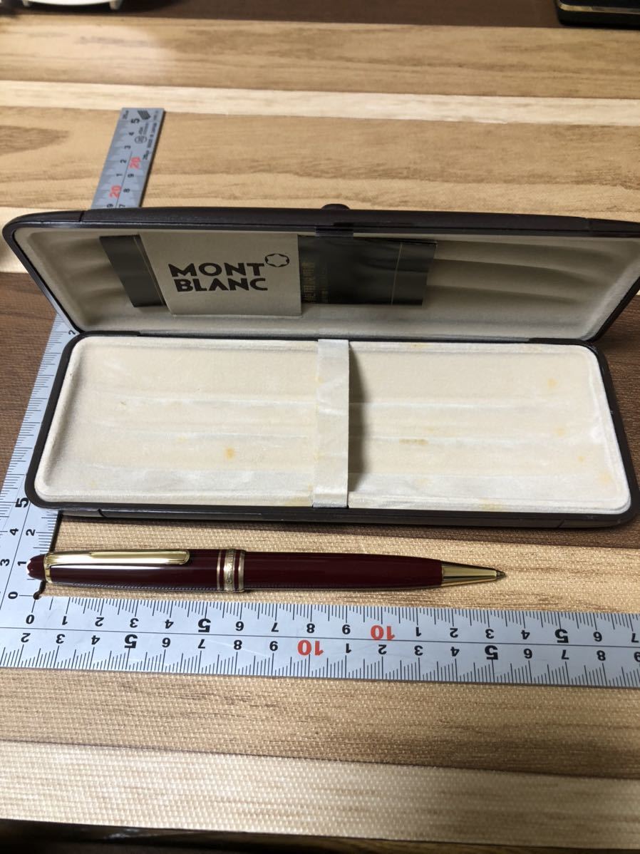 MONTBLANC モンブラン ボールペン　ケースにシミあり