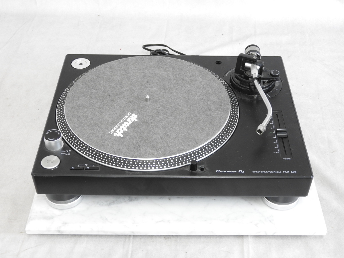 Pioneer パイオニア PLX-500-K ターンテーブル ① ☆中古☆