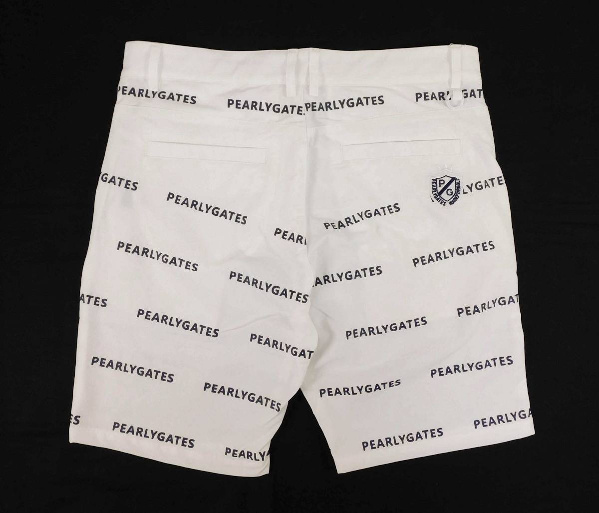 ☆パーリーゲイツ☆ハーフパンツ☆4、Mサイズ☆ホワイト☆大阪発送