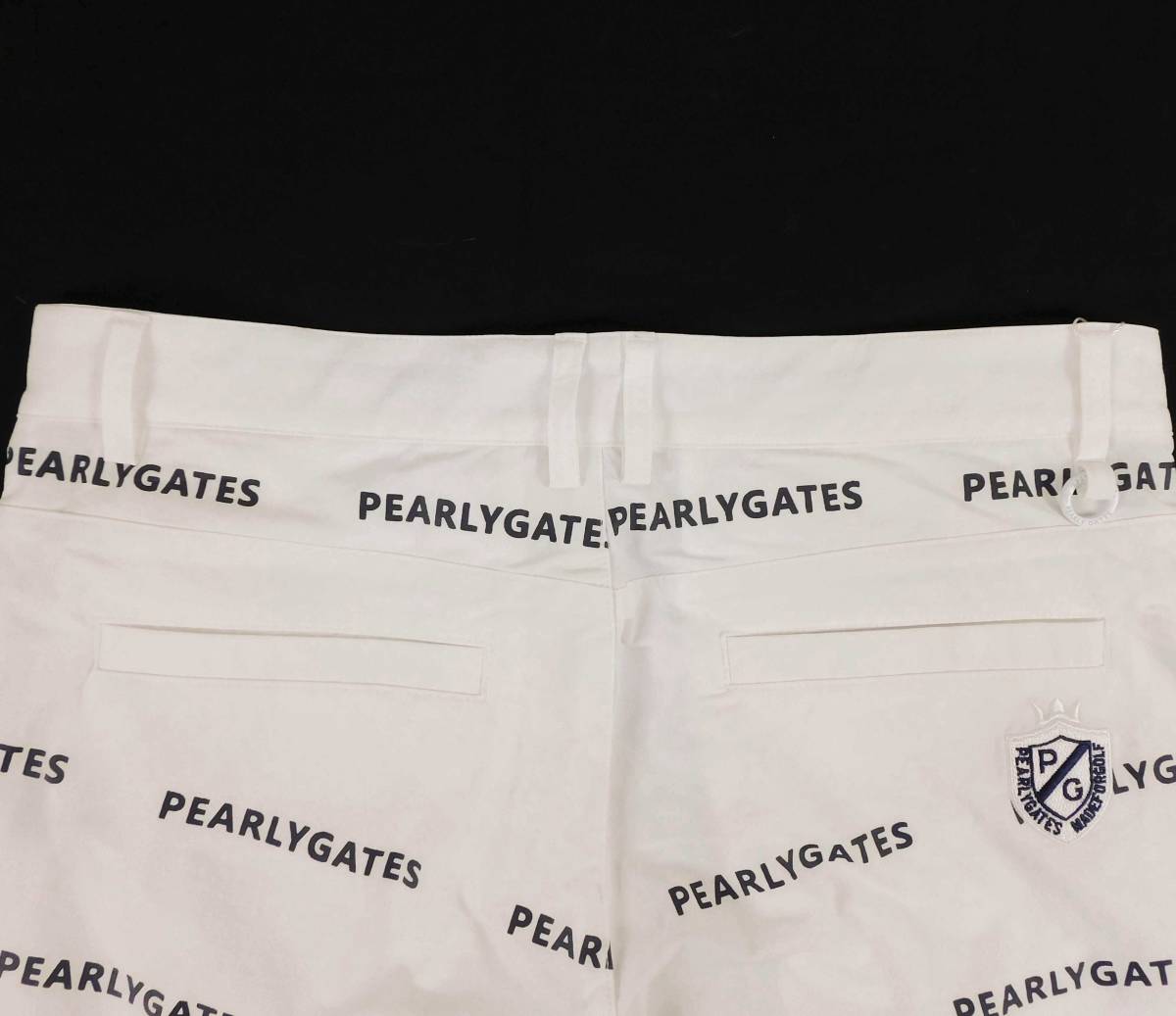 ☆パーリーゲイツ☆ハーフパンツ☆4、Mサイズ☆ホワイト☆大阪発送