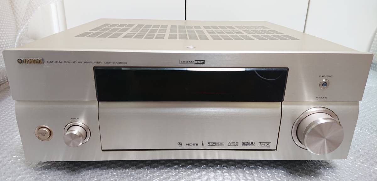 AVアンプ DSP-AX4600 ヤマハ YAMAHA | 概要 オーディオ的な仕上がりに