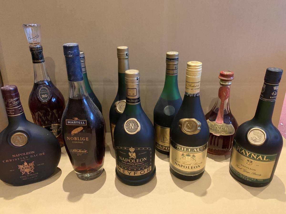 古酒 未開封 - ブランデー ⑦いろいろ 「ブランデー古酒」の落札相場 