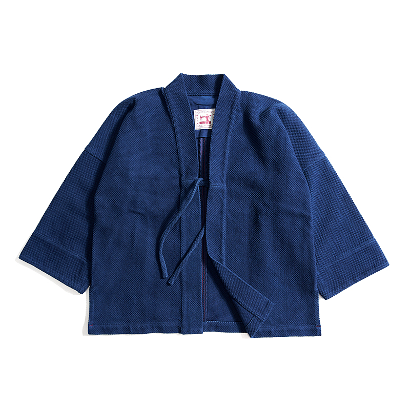 藍染 刺し子 胴着 15OZ 綿100% 刺子 生地 インディゴ : | 剣道着 京都 
