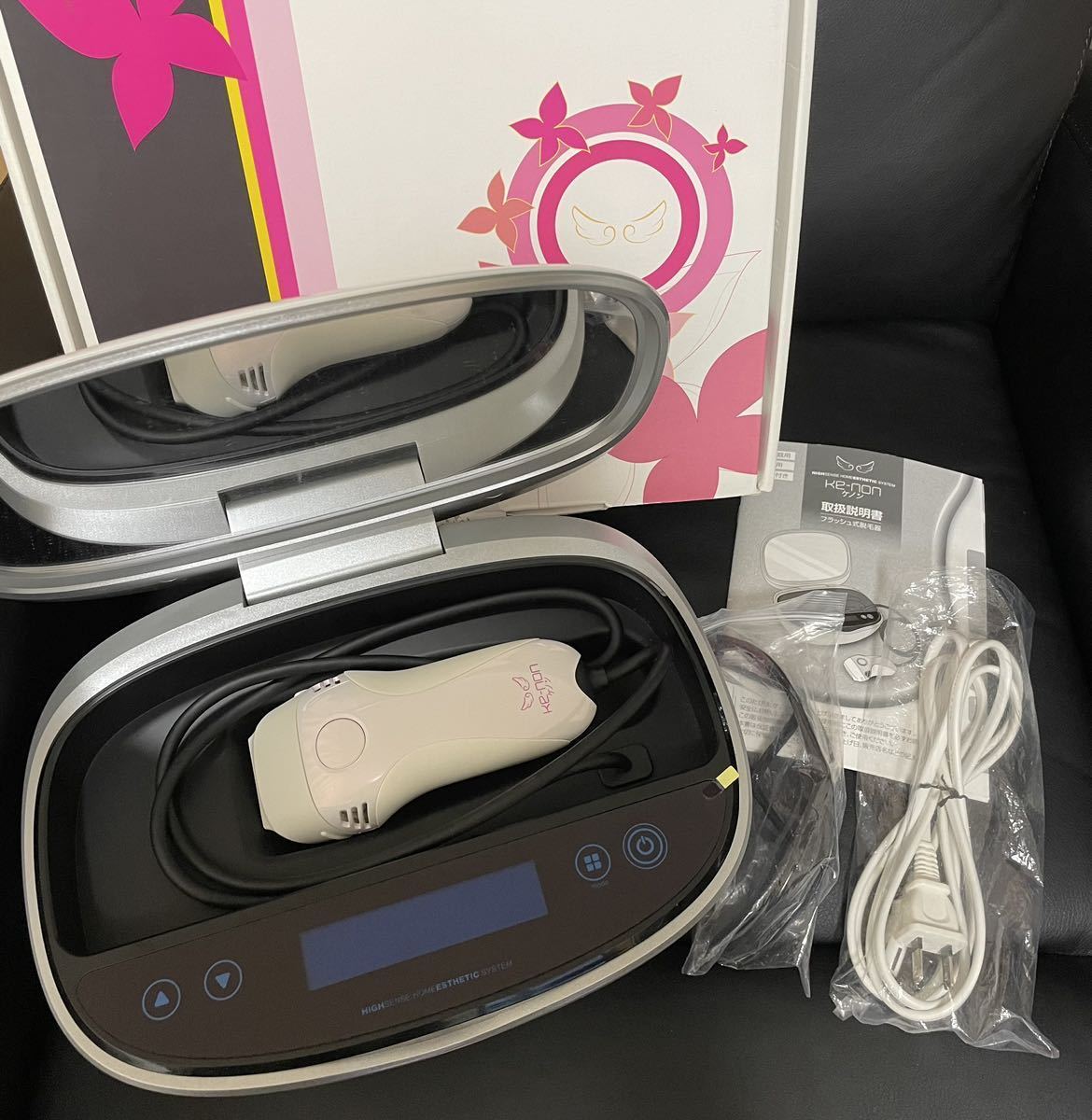 ほぼ未使用】ケノン ver.7.1 プレミアムカートリッジ付き 脱毛器 kenon