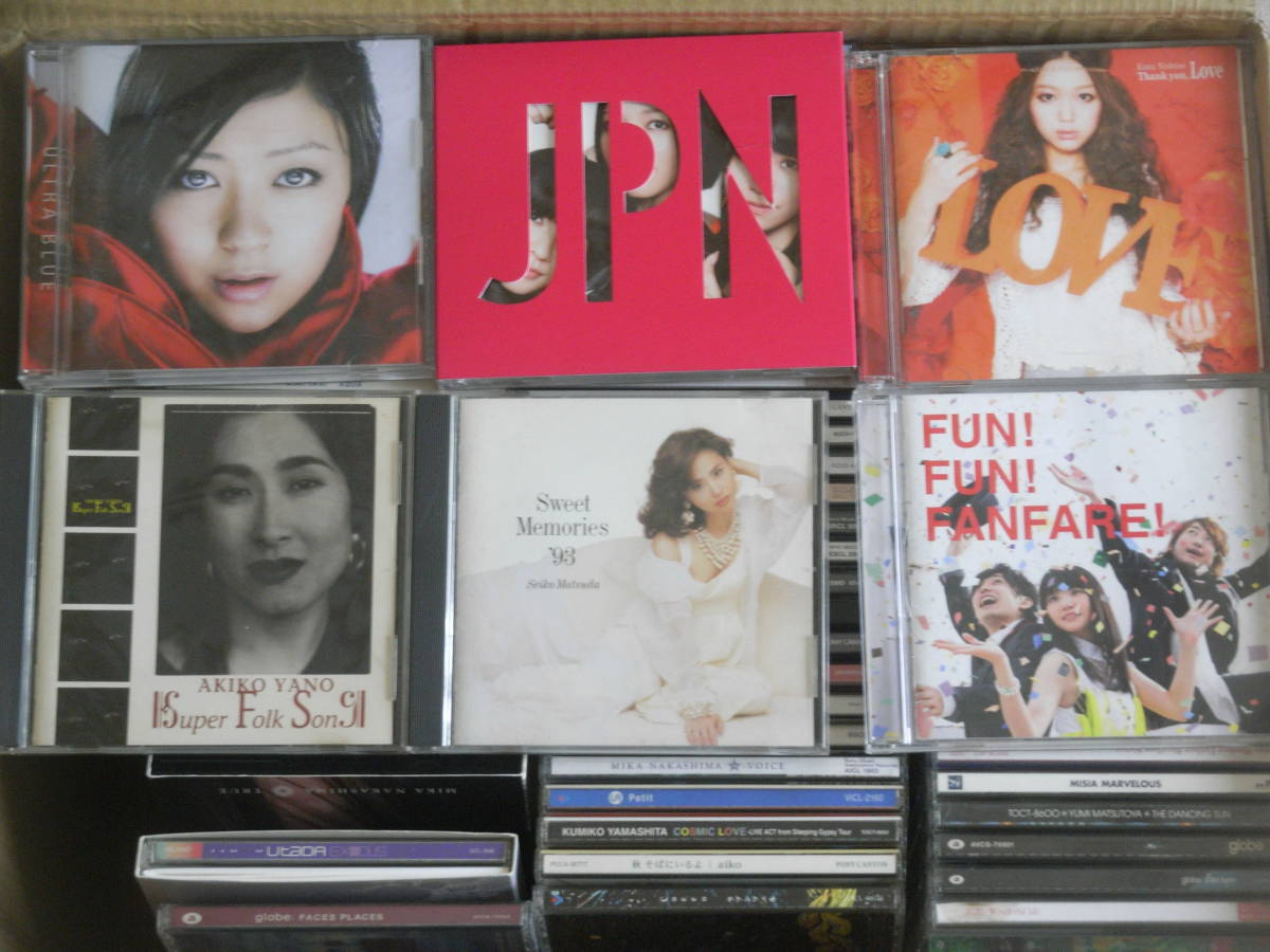 邦楽 女性アーティスト Cdアルバム 大量180枚セット 松田聖子 矢野顕子 西野カナ Perfume 安室奈美恵 いきものがかり 宇多田ヒカル 他 ジャパニーズポップス 売買されたオークション情報 Yahooの商品情報をアーカイブ公開 オークファン Aucfan Com