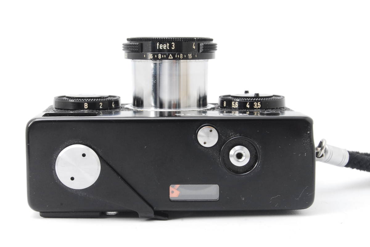 Rollei 35 ブラック Tessar 3.5⁄40 露出計動作 美品 Rollei 35 black