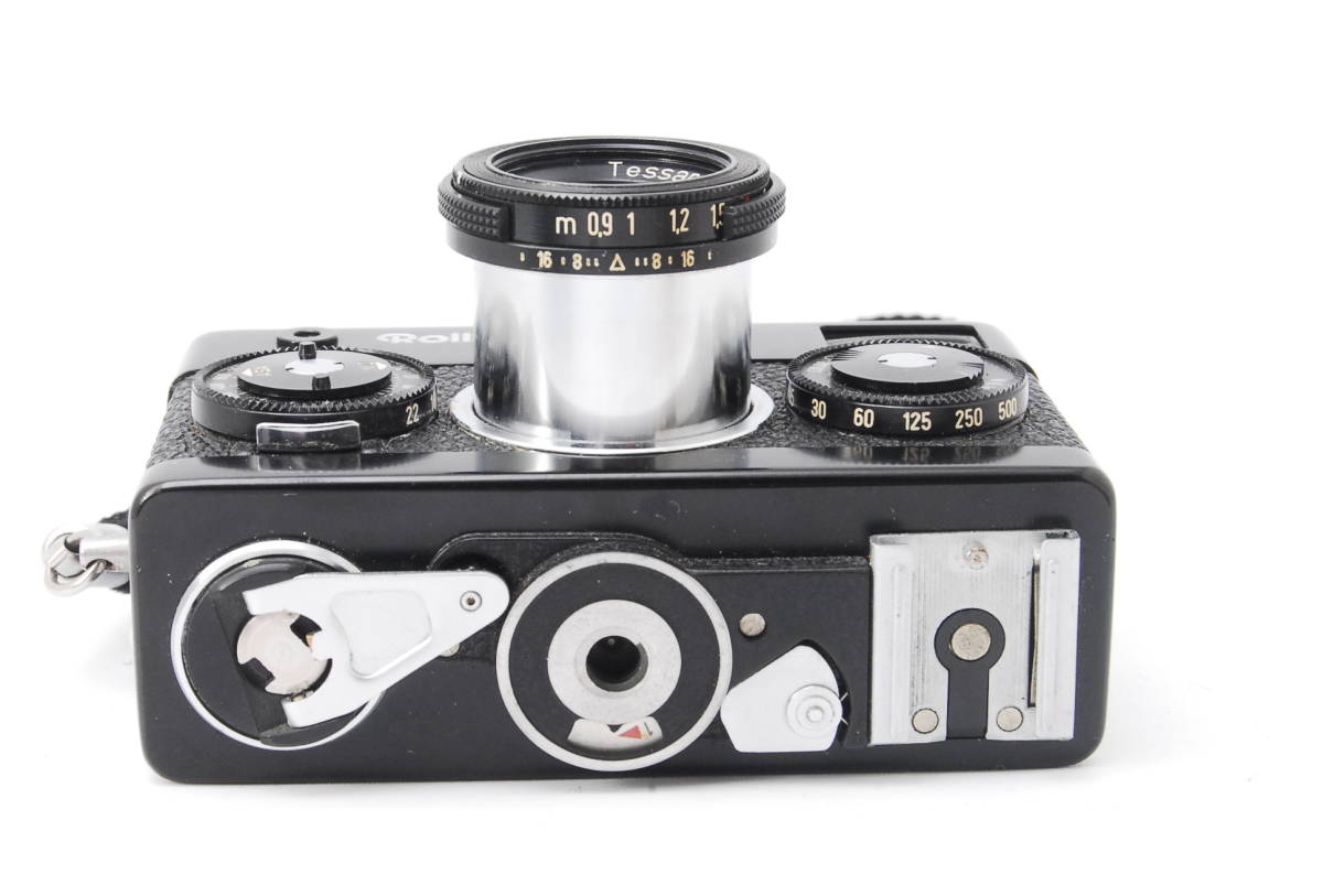 Rollei 35 ブラック Tessar 3.5⁄40 露出計動作 美品 Rollei Rollei 35