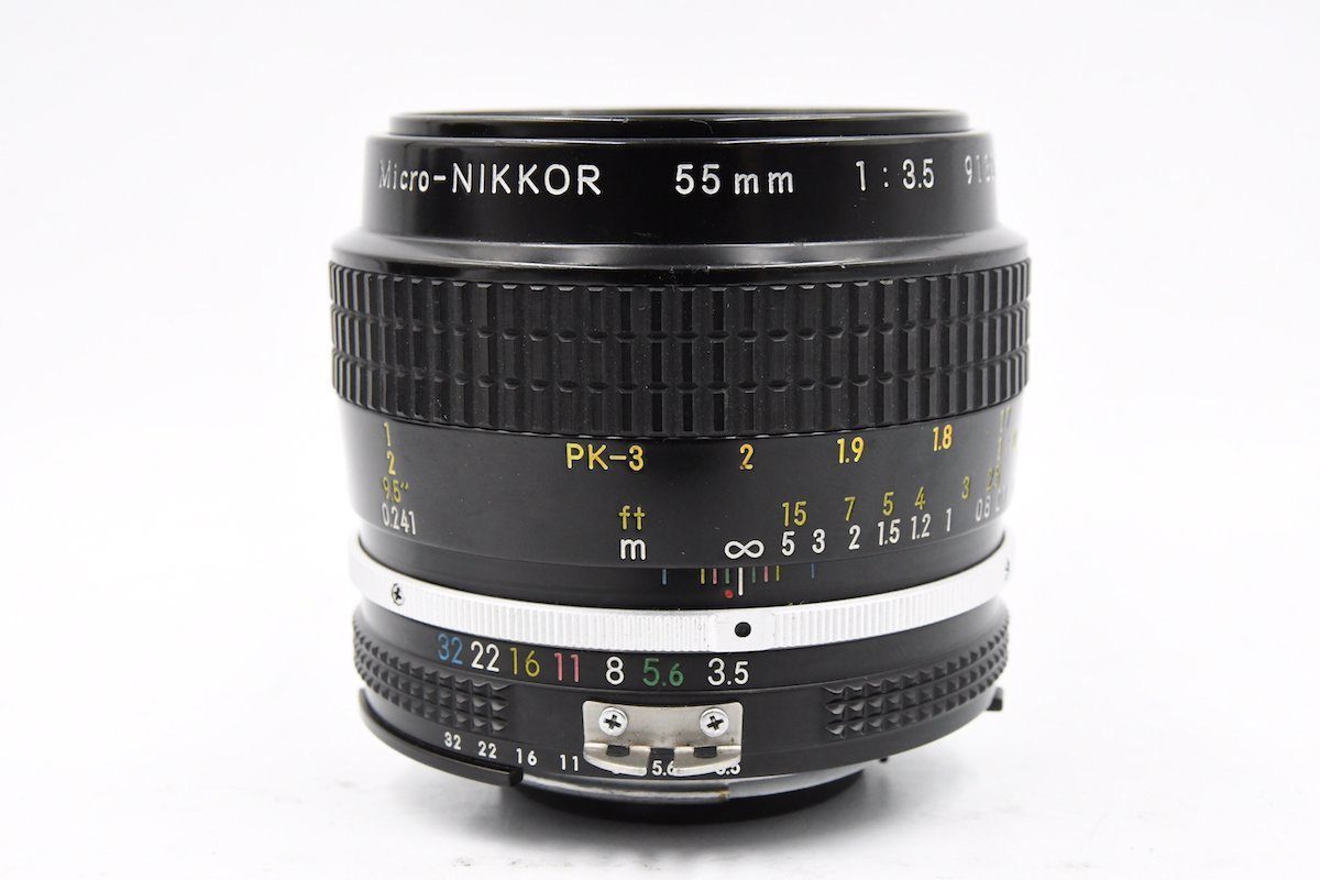 55mm Nikon Auto F3.5 ニコン Micro-NIKKOR-P Ai改 Micro AI改 f⁄