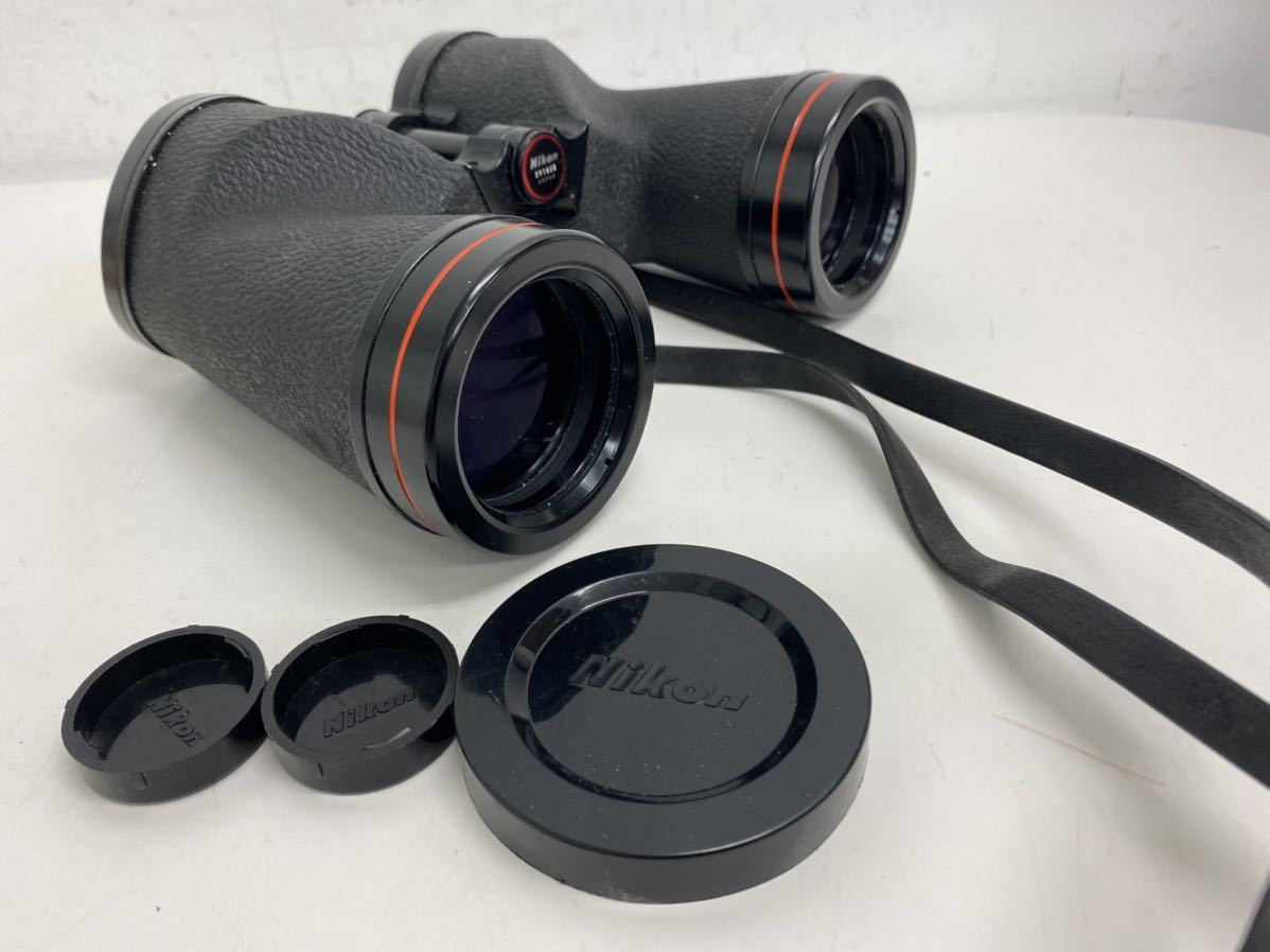 ○ Nikon ニコン 双眼鏡 7x50 7.3° ポロプリズム双眼鏡 NIKON ストラップ付