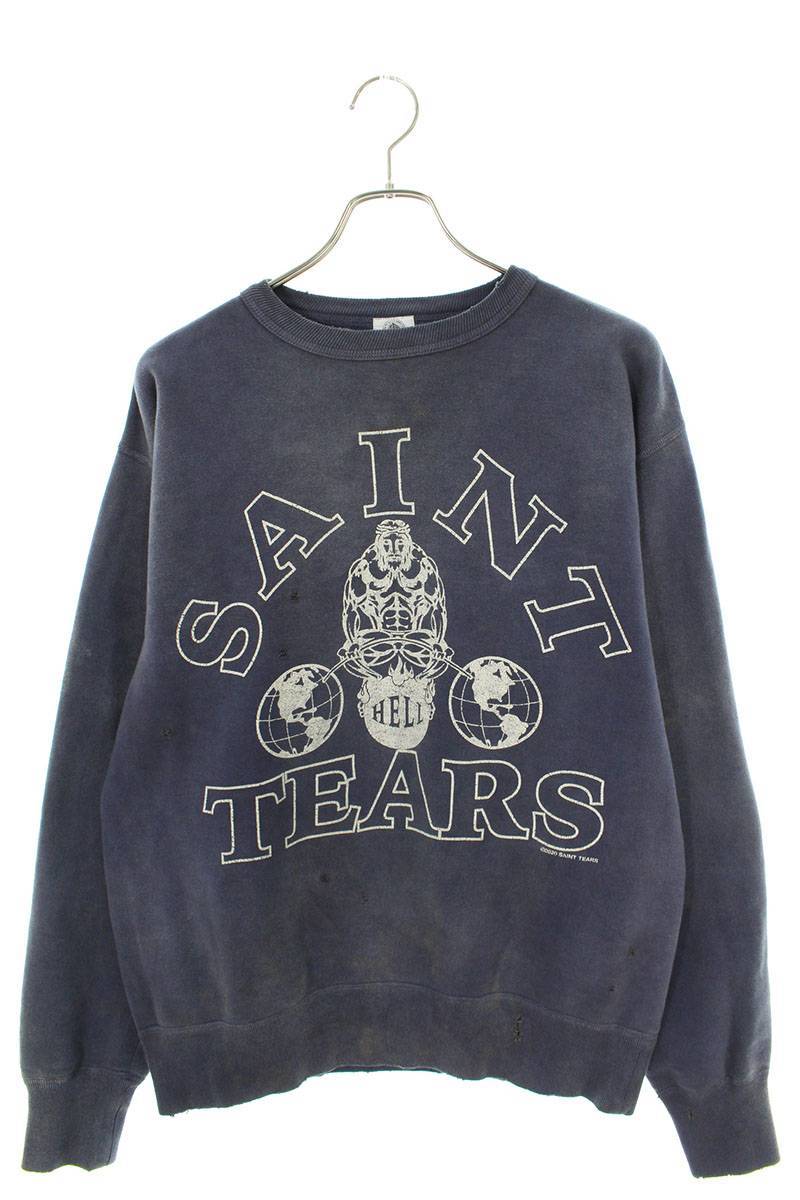 【25SS/正規】 セントマイケル TEFLON DISCO ハーレー ロンT SAINT MICHAEL (セントマイケル) 25SS ×TEFLON DISCO LS TEE テフロン
