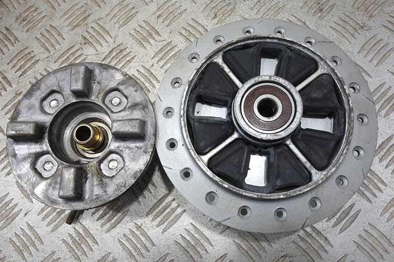 スーパーカブ90 HA02 デラックス フロントホイール 0 ビッグ 最終型