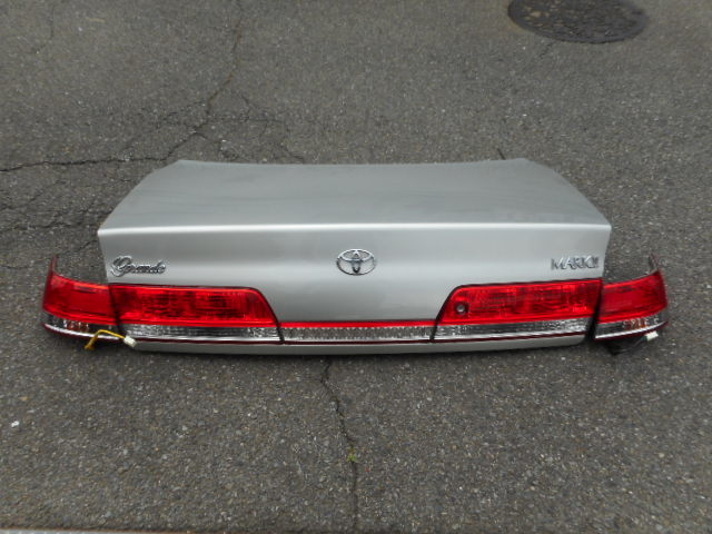 JZX100■希少後期■マーク2★穴なしトランク★シルバー■1CO★売り切り★