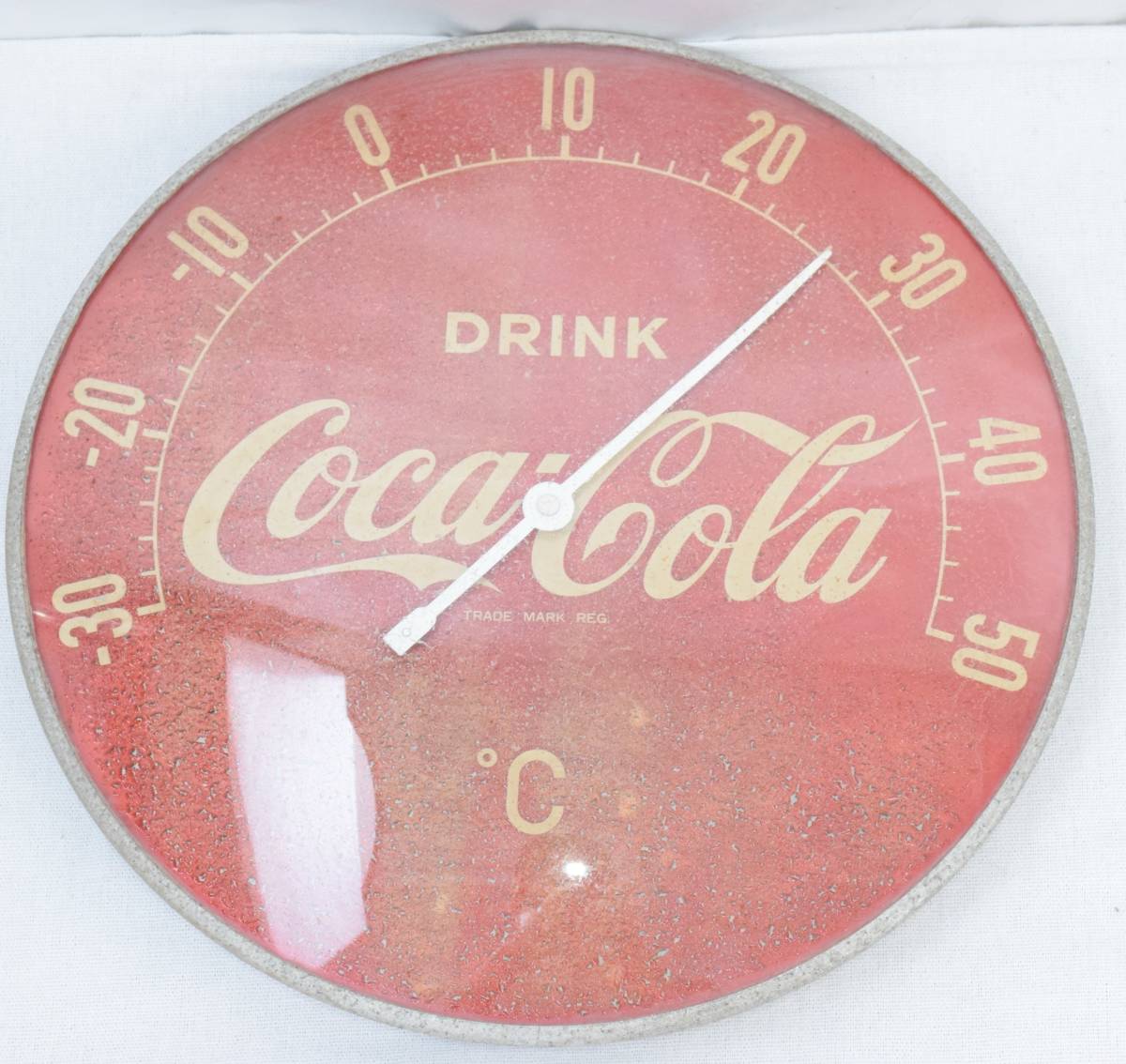 コカ・コーラ コカコーラ 温度計 ブリキ看板 In : Coca-Cola Bottles 