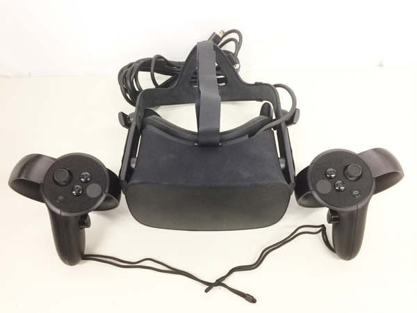Oculus Rift VR ヘッドマウントディスプレイ touch controllers タッチコントローラー セット PC周辺機器 オキュラス 中古 K5755079