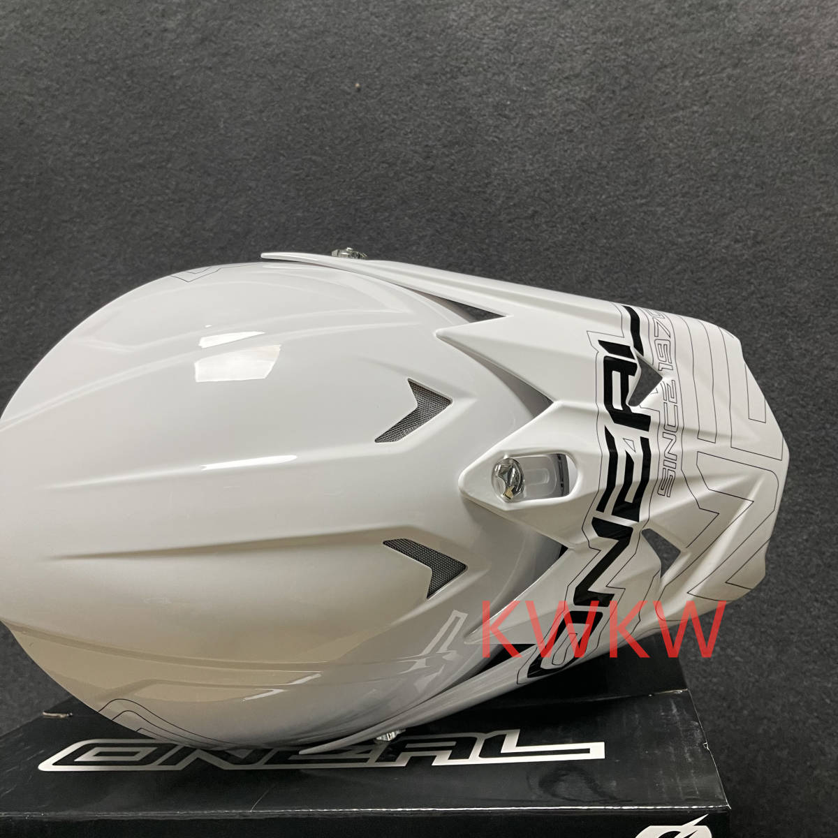 O'NEALオフロード ヘルメットバイクヘルメット ゴーグル付き04 □耐久