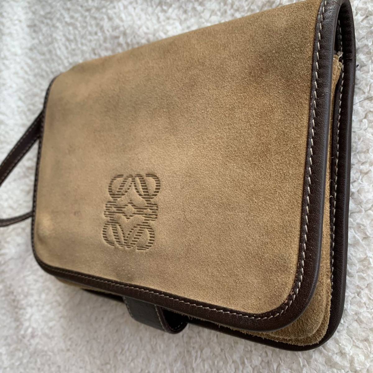アナグラム ロエベ LOEWE セカンドバッグ クラッチバッグ ／ Tポーチ 