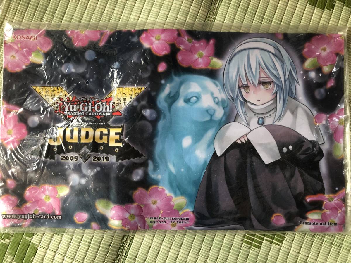 遊戯王 公式 judge 儚無みずき プレイマット 新品未開封 海外限定