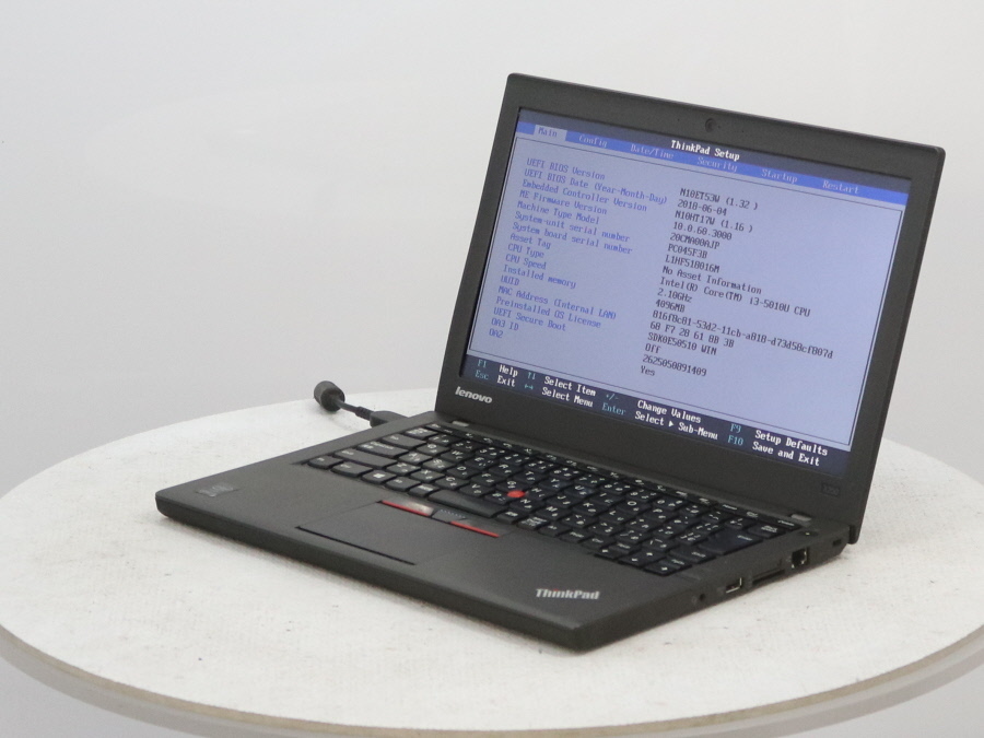 ThinkPad Lenovo | メモリ：4GB 6ヶ月保証 X250◇i3-5010U lenovo