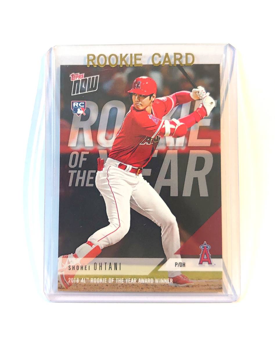 大谷翔平 2018 Topps Now 新人王受賞記念 ROY ルーキーカード Shohei 