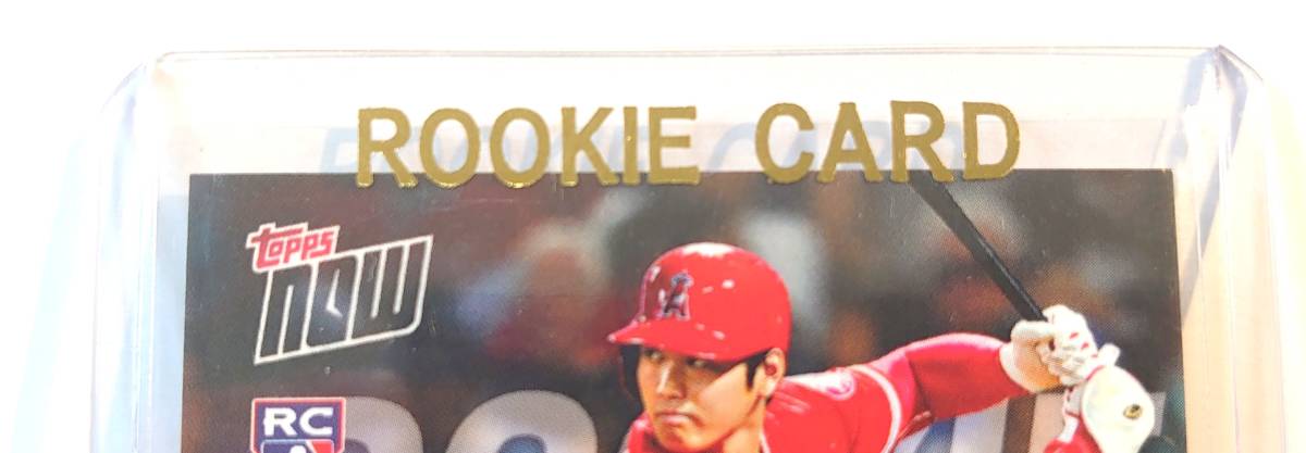 大谷翔平 2018 Topps Now 新人王受賞記念 ROY ルーキーカード Shohei 