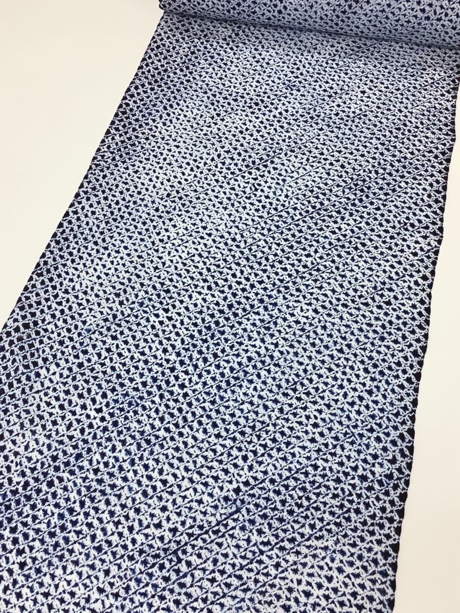人気セール，安い きものcocon 反物 絞り浴衣/着尺12m以上/幅35cm/綿100%/紺系/青系/藍色系/ 長期保管品/有松鳴海絞り 7-14-2T-1041-c(その他)｜売買されたオークション情報、yahooの商品情報をアーカイブ公開 - オークフ その他