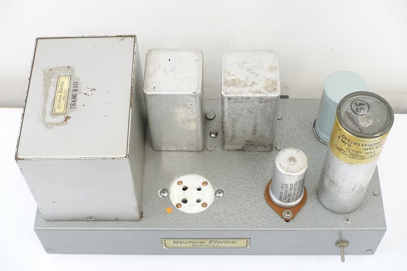 □□Western Electric TRANS 360/D178408搭載 真空管 アンプ