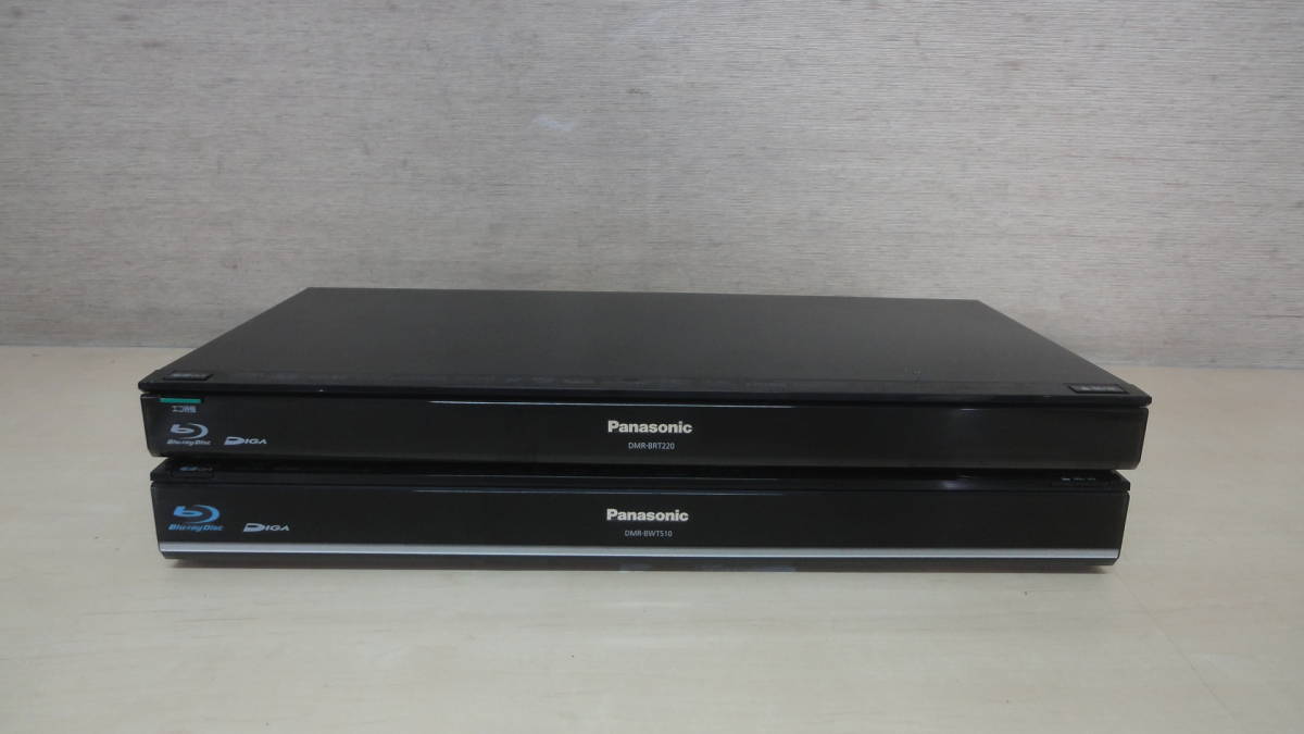 映像機器 Panasonic DIGA DMR-BRT220 2台