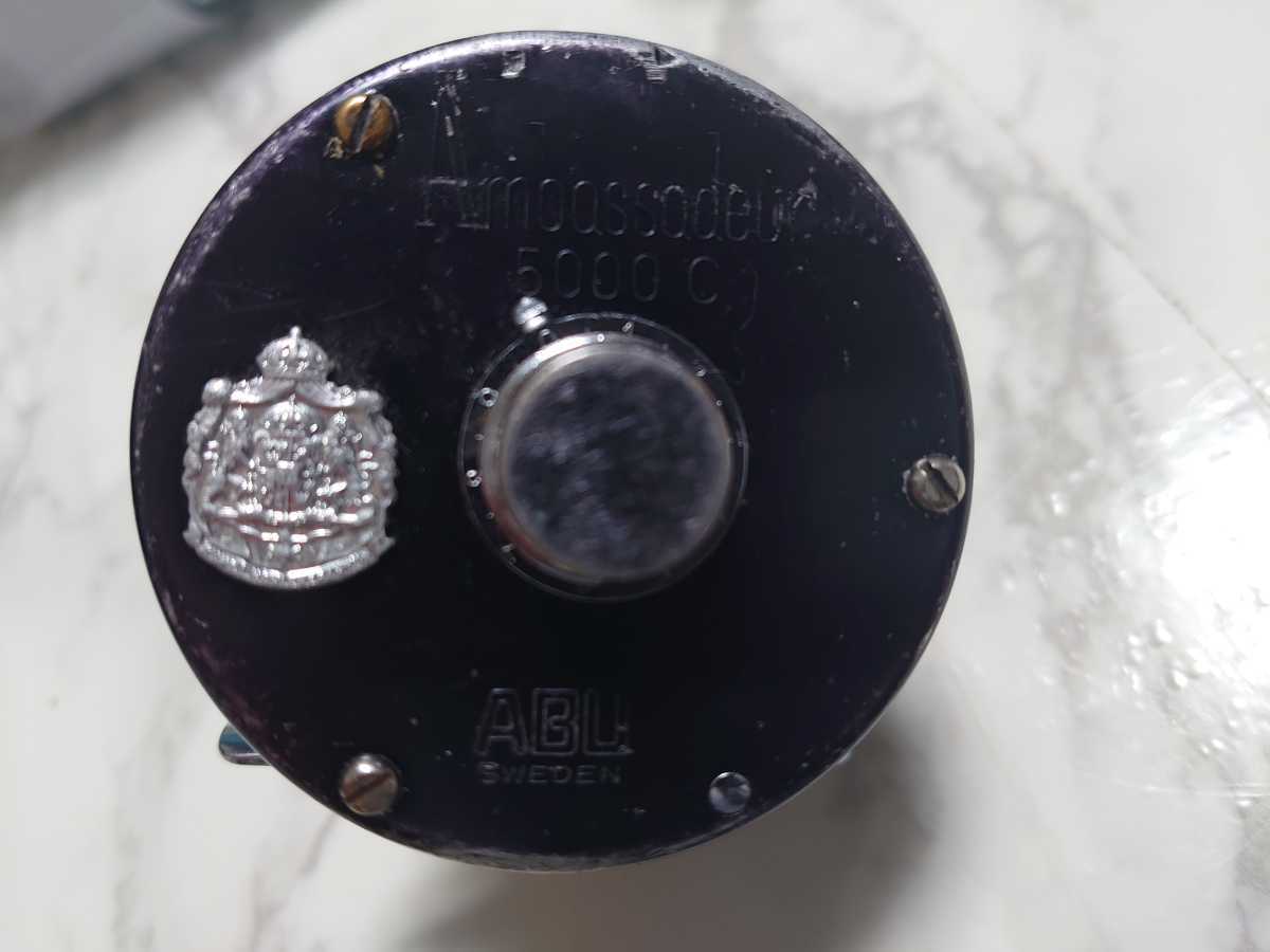 abu Ambassadeur 5000c 中古品 アブガルシア 中古品 Abu ブラック