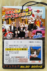 なめ猫 カードのヤフオク の相場 価格を見る ヤフオク のなめ猫 カードのオークション売買情報は31件が掲載されています