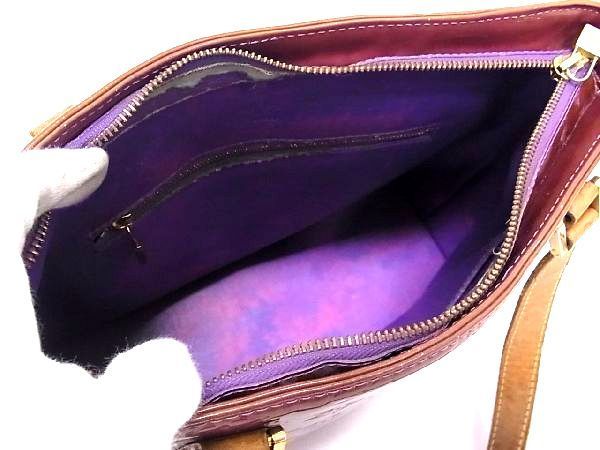 ルイヴィトン LOUIS VUITTON モノグラム ヴェルニ ヒューストン トート