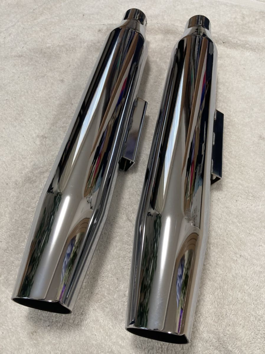 ハーレー ダイナ FXDL FXD 95-16 クロームワークス 3インチ テーパー